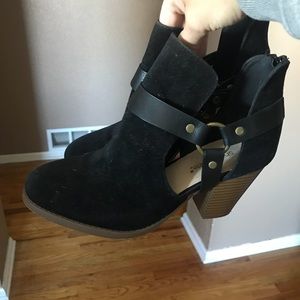 Ankle booties.